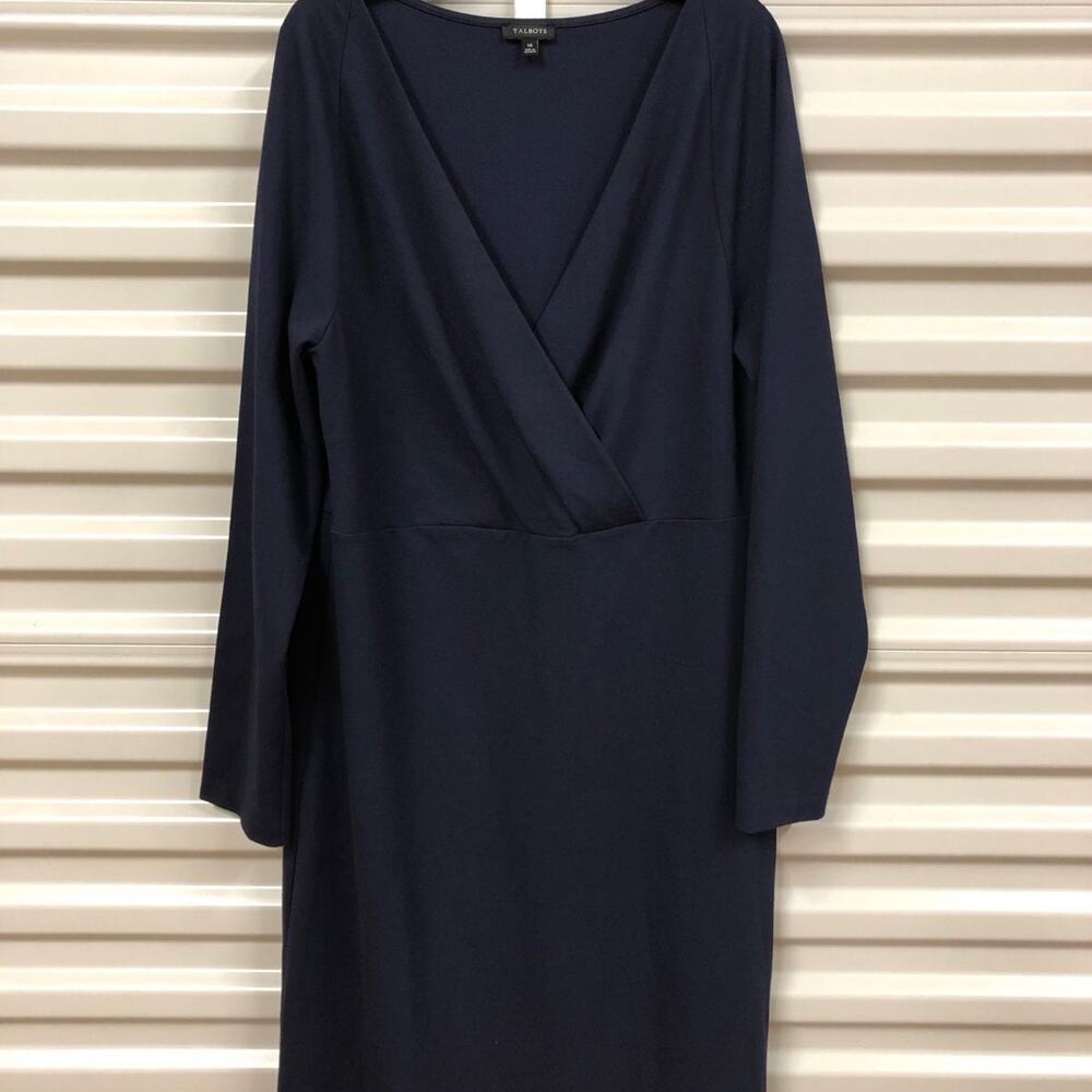 Talbots Navy Dress Size 14